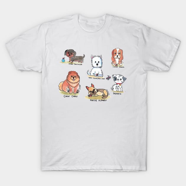 The best friend for the dog T-Shirt by Fradema